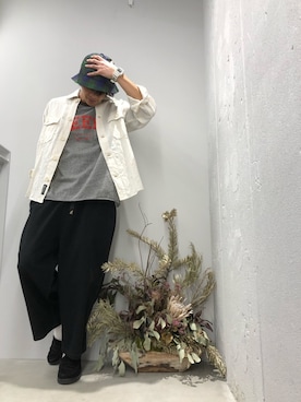 小野　隼ノ介さん（メンズ・178cm）の春コーディネート