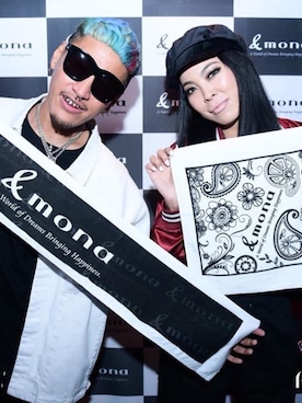 「タオル」｜「アイテム（財布/小物）」を使った、&monaさん（メンズ・176cm）の春コーディネート