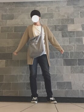 ファッションのインスピレーション トップ100ベージュ ロングカーディガン コーデ メンズ