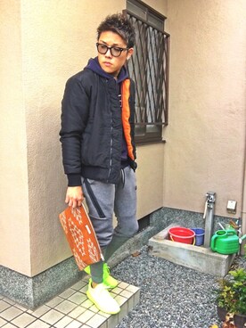 ryoheiさん(メンズ・175cm)の冬コーディネート