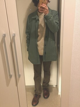 「LAMOND.（ラモンド）のアイテム（ジャケット/アウター）」を使った、Yuto Kishiharaさん（メンズ・158cm）の秋コーディネート