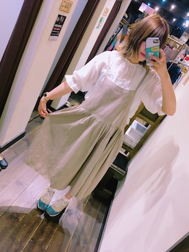 「Saucony（サッカニー）のアイテム」を使った、あさぽんさん（レディース・161cm）の春コーディネート