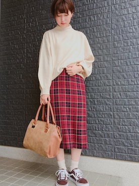 あさぽんさん（レディース・161cm）の秋コーディネート