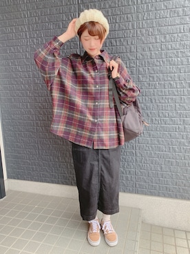 あさぽんさん（レディース・161cm）の秋コーディネート