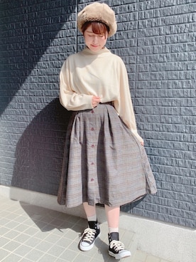 あさぽんさん（レディース・161cm）の秋コーディネート