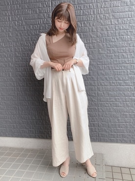 あさぽんさん（レディース・160cm）の夏コーディネート