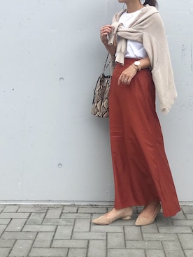 mikaさん（レディース・157cm）の秋コーディネート