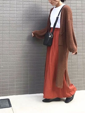 mikaさん（レディース・157cm）の秋コーディネート