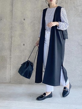 mikaさん（レディース・157cm）の夏コーディネート