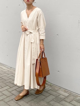 「DAIS-Y（デイジー）のアイテム」を使った、mikaさん（レディース・157cm）の秋コーディネート