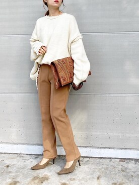 mikaさん（レディース・157cm）の秋コーディネート