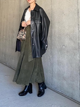 mikaさん(レディース・157cm)の秋コーディネート