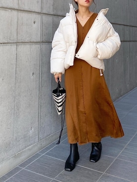 mikaさん（レディース・157cm）の秋コーディネート