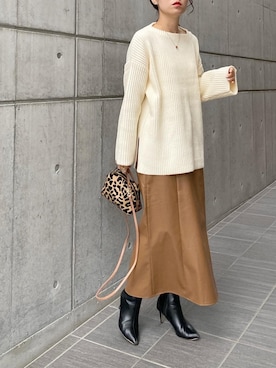 mikaさん(レディース・157cm)の秋コーディネート