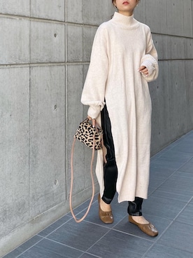 mikaさん(レディース・157cm)の冬コーディネート