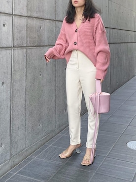 mikaさん（レディース・157cm）の冬コーディネート