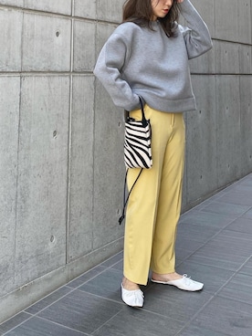 mikaさん（レディース・157cm）の冬コーディネート