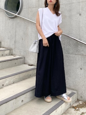 mikaさん（レディース・157cm）の春コーディネート