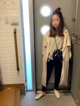 「Luz Llena (philter)（ラズレナ　フィルター）のアイテム」を使った、ma____codeさん（レディース・153cm）の冬コーディネート