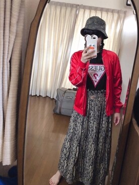 ｹﾞｿ   （相互◎）さん（レディース・162cm）の夏コーディネート