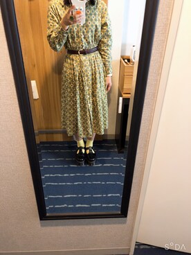 「ラブアンドピース2020」｜「アイテム（その他シューズ）」を使った、ｹﾞｿ   （相互◎）さん（レディース・162cm）の秋コーディネート
