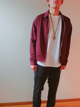 「RAGEBLUE（レイジブルー）のアイテム（その他アウター）」を使った、翔さん（メンズ・170cm）の春コーディネート