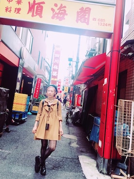「中華街」｜cloe(クロエ)さん（レディース・154cm）の秋コーディネート