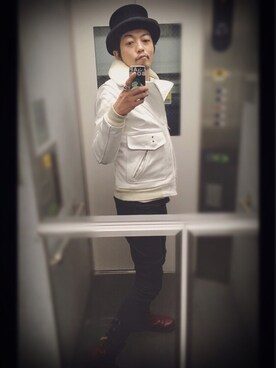 「PHARE（ファー）のアイテム」を使った、ぽんさん（メンズ・175cm）の冬コーディネート