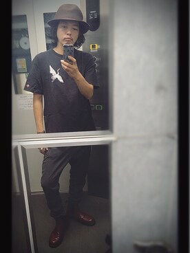 「IOLANI（イオラニ）のアイテム」を使った、ぽんさん（メンズ・175cm）の秋コーディネート