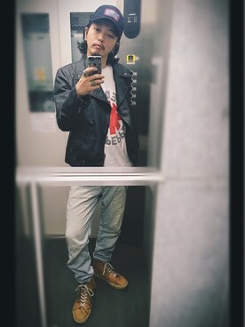「Mossimo（モッシモ）のアイテム」を使った、ぽんさん（メンズ・175cm）の秋コーディネート