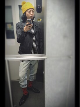 「Mossimo（モッシモ）のアイテム」を使った、ぽんさん（メンズ・175cm）の秋コーディネート