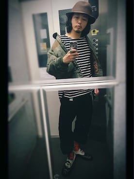 「PATRICK COX（パトリック・コックス）のアイテム（シューズ）」を使った、ぽんさん（メンズ・175cm）の秋コーディネート