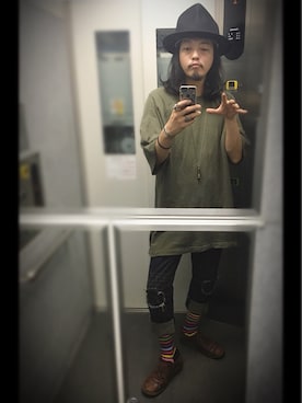 「ネメス」｜ぽんさん（メンズ・175cm）の春コーディネート