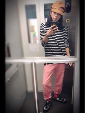 「GOLIATH（ゴライアス）のアイテム」を使った、ぽんさん（メンズ・175cm）の秋コーディネート