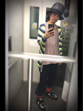 「GOLIATH（ゴライアス）のアイテム」を使った、ぽんさん（メンズ・175cm）の秋コーディネート