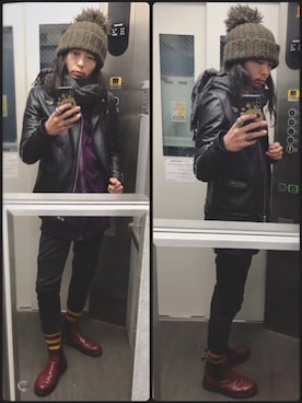 ぽんさん(メンズ・175cm)の冬コーディネート