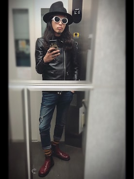 ぽんさん(メンズ・175cm)の春コーディネート