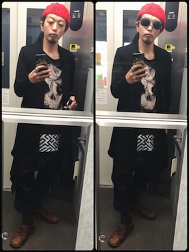 「POOL（プール）のアイテム」を使った、ぽんさん（メンズ・175cm）の春コーディネート