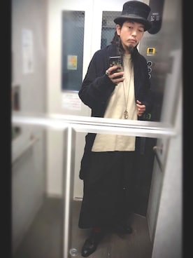 「CABANE de ZUCCa（カバンドズッカ）のアイテム（トップス）」を使った、ぽんさん（メンズ・175cm）の春コーディネート