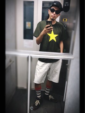 ぽんさん（メンズ・175cm）の夏コーディネート