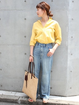 「relume」｜ara*さん（レディース・158cm）の春コーディネート