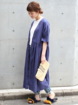 「relume」｜ara*さん（レディース・158cm）の夏コーディネート