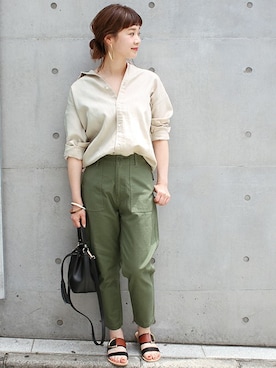 「relume」｜ara*さん（レディース・158cm）の夏コーディネート