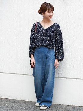 「relume」｜ara*さん（レディース・158cm）の夏コーディネート