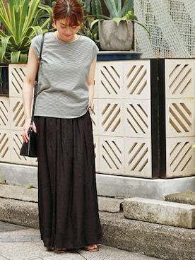 「melissa（メリッサ）のアイテム」を使った、ara*さん（レディース・158cm）の夏コーディネート