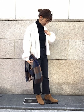 ara*さん（レディース・158cm）の冬コーディネート