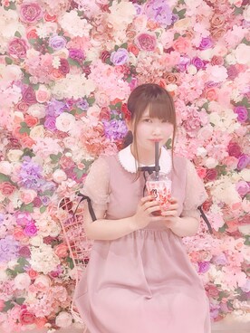 「夢展望（ユメテンボウ）のアイテム（ワンピース/ドレス）」を使った、manaphyさん（レディース・160cm）の夏コーディネート