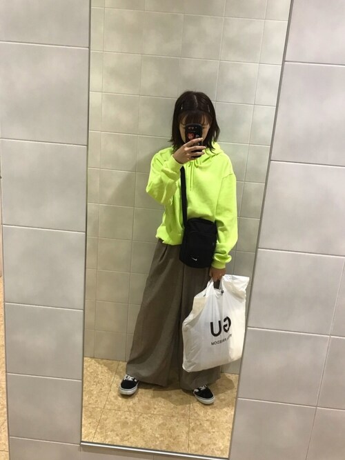 アスカス H Mのパーカーを使ったコーディネート Wear