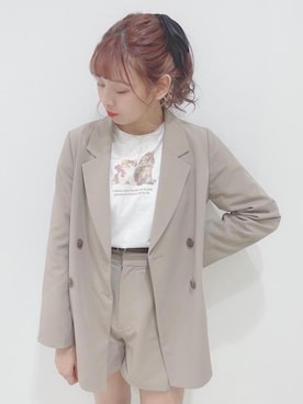 まりたすさん（レディース・156cm）の春コーディネート