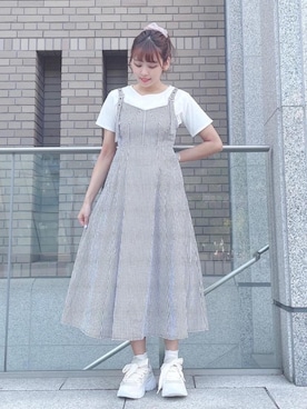 まりたすさん(レディース・156cm)の夏コーディネート